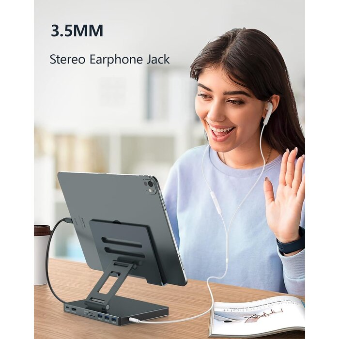 8-in-1 USB-C Dockingstation für Tablets & Laptops - bis zu 60% Rabatt