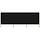 3-tlg. Windschutz 400x160 cm, Schwarz - Jetzt bis zu 32,5% Rabatt sichern!