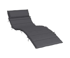 Vidaxl Sonnenliegenauflage 180x60x3 cm Anthrazit - Bis zu 39% Rabatt