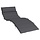 Sonnenliegenauflage 180x60x3 cm, Anthrazit - Outlet bis zu 32,4 % reduziert