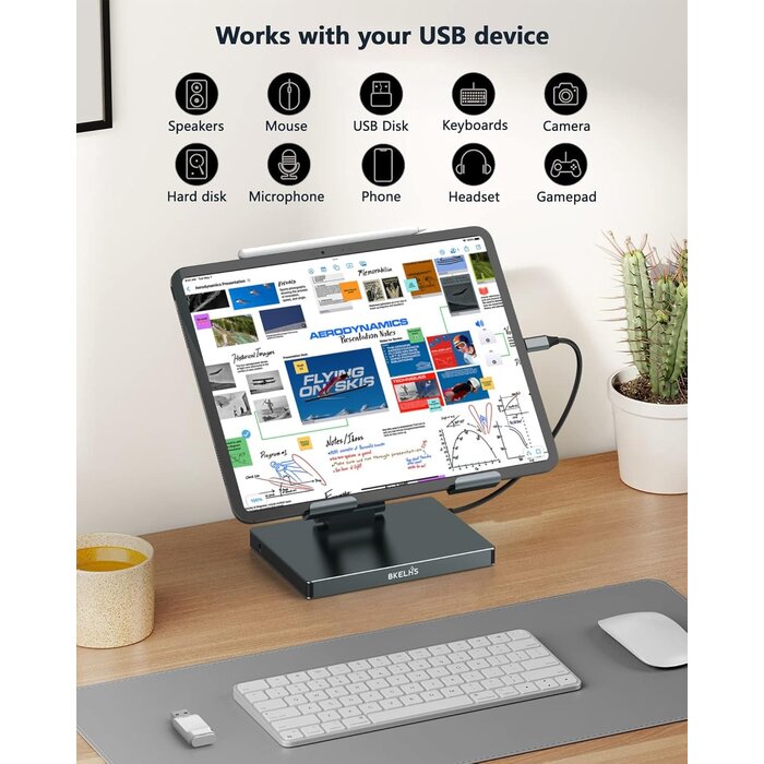 8-in-1 USB-C Dockingstation für Tablets & Laptops - Jetzt bis zu 60% sparen
