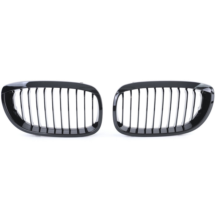 Sportkühlergrill für BMW 3er E46 Facelift - Glanzschwarz - bis zu 12,6% Rabatt