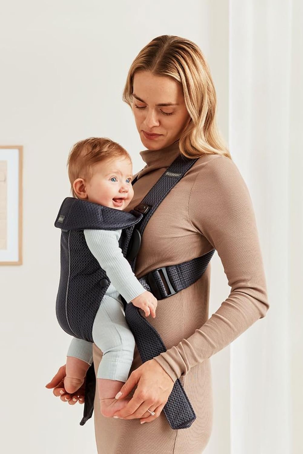 Kompakte Babytrage für Neugeborene - Anthrazit - bis zu 33,9% günstiger
