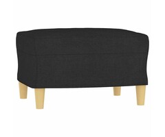 Vidaxl Eleganter Fußhocker in Schwarz - Jetzt bis zu 44% sparen!