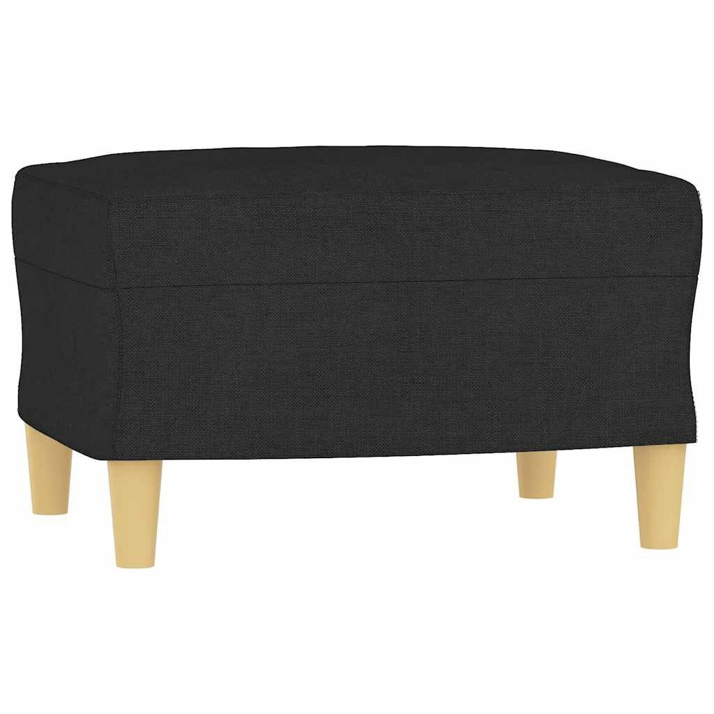 Eleganter Fußhocker 60x50x41 cm in Schwarz - bis zu 32,2% sparen