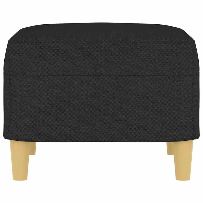 Eleganter Fußhocker 60x50x41 cm in Schwarz - bis zu 32,2% sparen