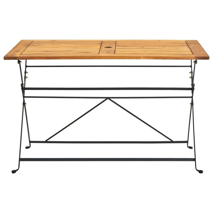 Klappbarer Gartentisch Akazie 120x70cm - Jetzt bis zu 34,1% Rabatt