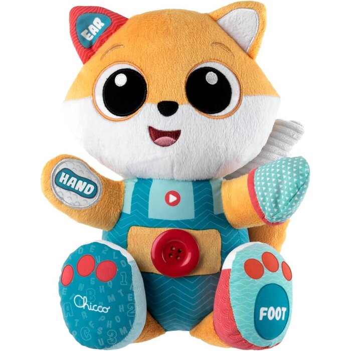 Chicco Interaktives Lern-Plüschtier Fuchs - Montessori Spielzeug bis zu 56% Rabatt