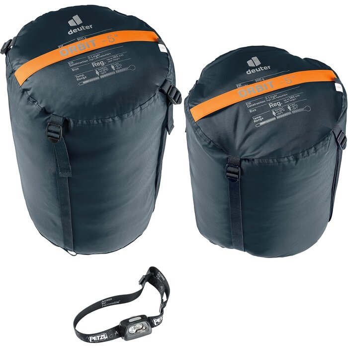 Mumienschlafsack Orbit bis -5°C - Kastanienbraun, bis zu 33,9% günstiger