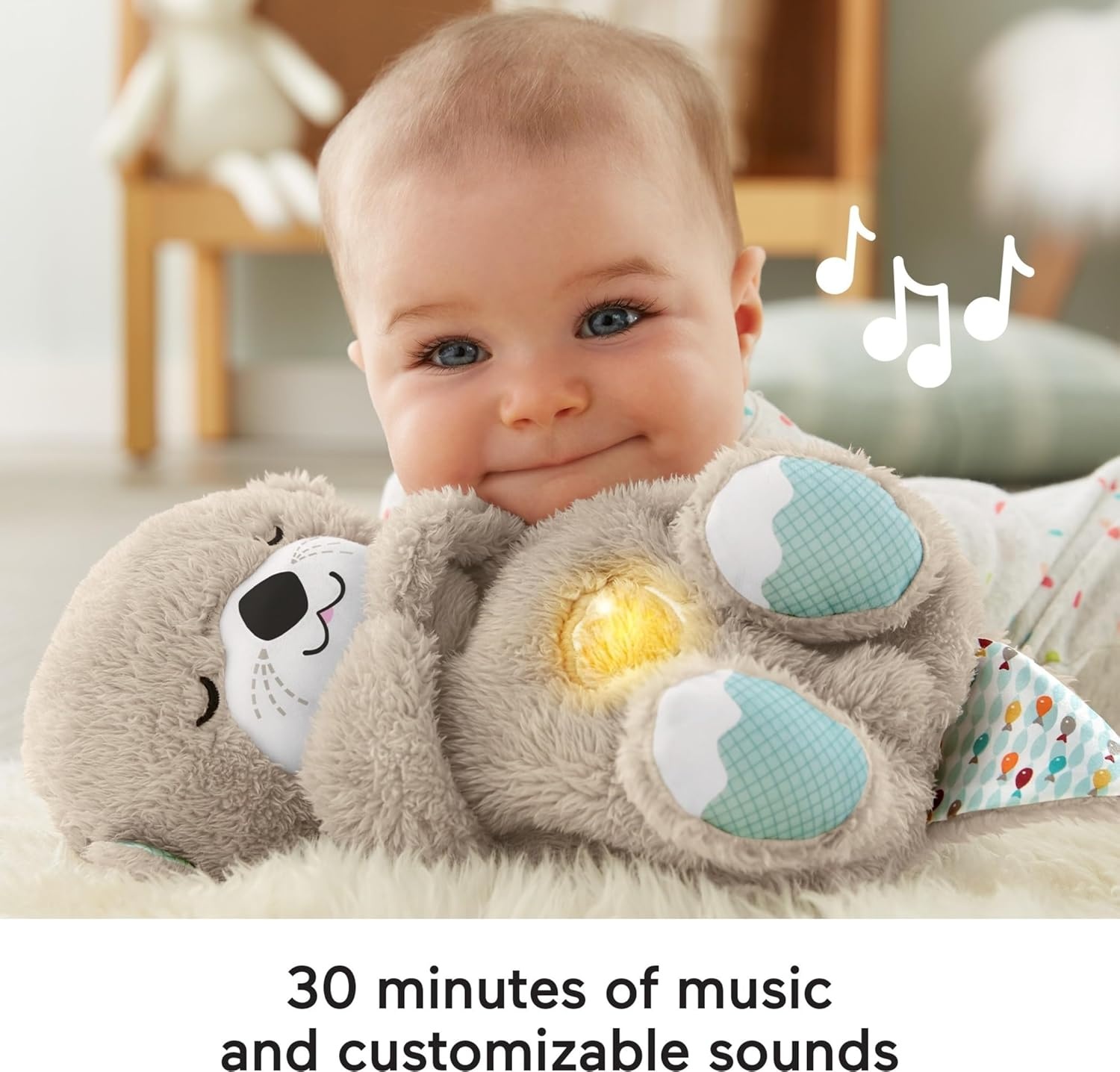 Fisher Price Beruhigende Einschlaf-Otter für Babys - bis zu 59% Rabatt im Outlet