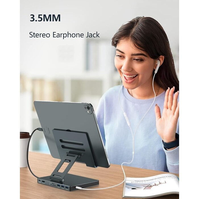 8-in-1 USB-C Hub Dockingstation für Tablets & Laptops - bis zu 60% Rabatt