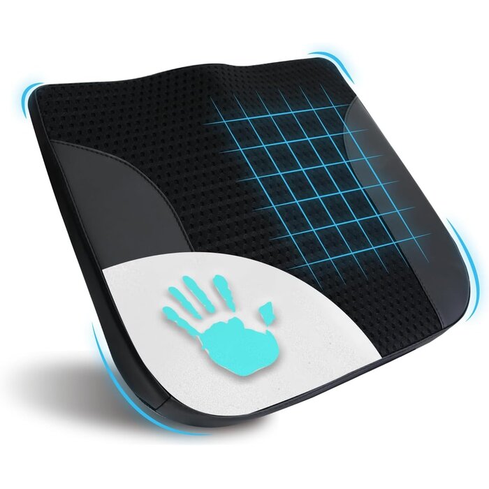 Ergonomisches Memory-Schaum Sitzkissen - Schwarz - Jetzt bis zu 61% sparen