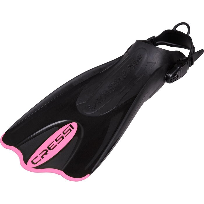 Cressi Verstellbare Schnorchelflossen - Schwarz/Pink - Outlet bis zu 60% Rabatt