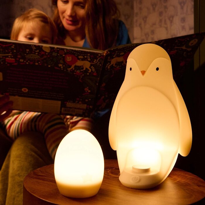 Pinguin 2-in-1 Nachtlicht für Kinder - dimmbar & tragbar - bis zu 27,8% Rabatt