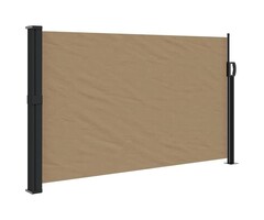 Vidaxl Ausziehbare Seitenmarkise 120x600 cm Taupe - Sichtschutz bis zu 40% günstiger