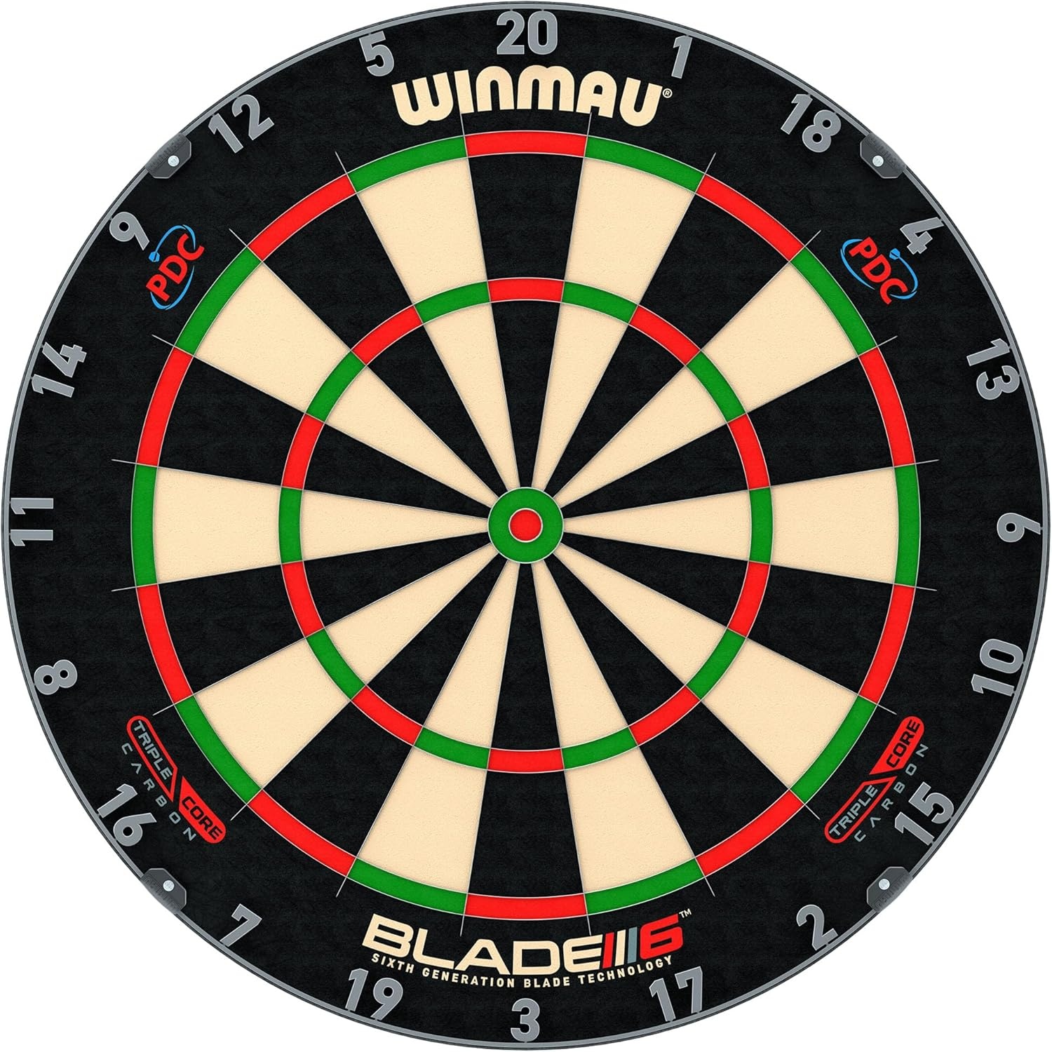 Triple Core Dartscheibe 45 cm - Profi Sisal-Board - bis zu 33,9% Rabatt