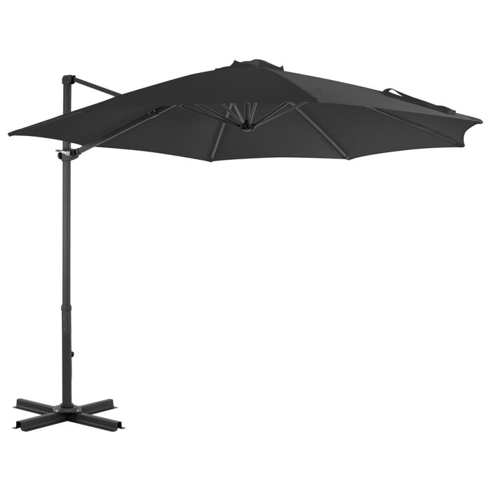 Luxus Ampelschirm 300 cm Anthrazit - Sparen Sie bis zu 34,1% im Outlet