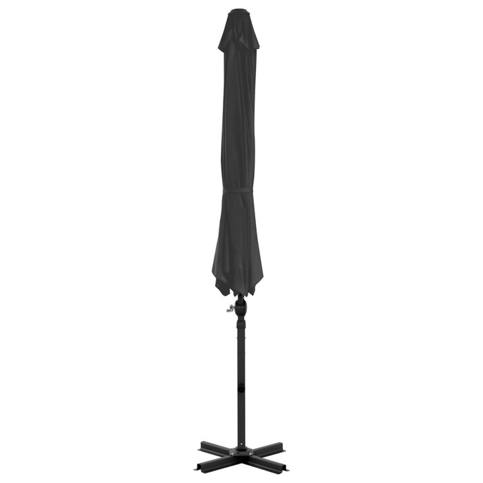 Luxus Ampelschirm 300 cm Anthrazit - Sparen Sie bis zu 34,1% im Outlet