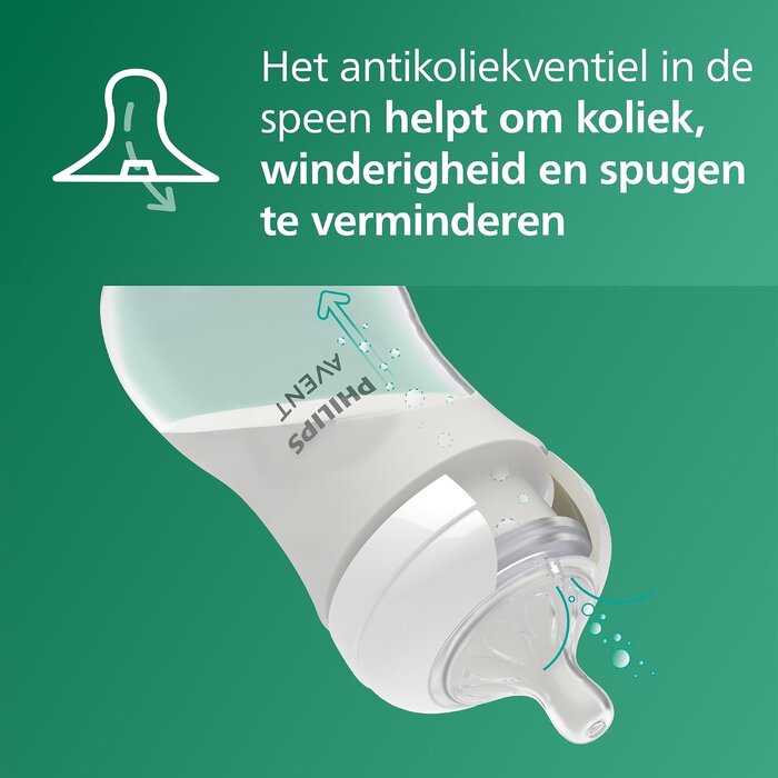 Anti-Kolik Babyflaschen aus Glas 2x240ml - bis zu 25,9% sparen