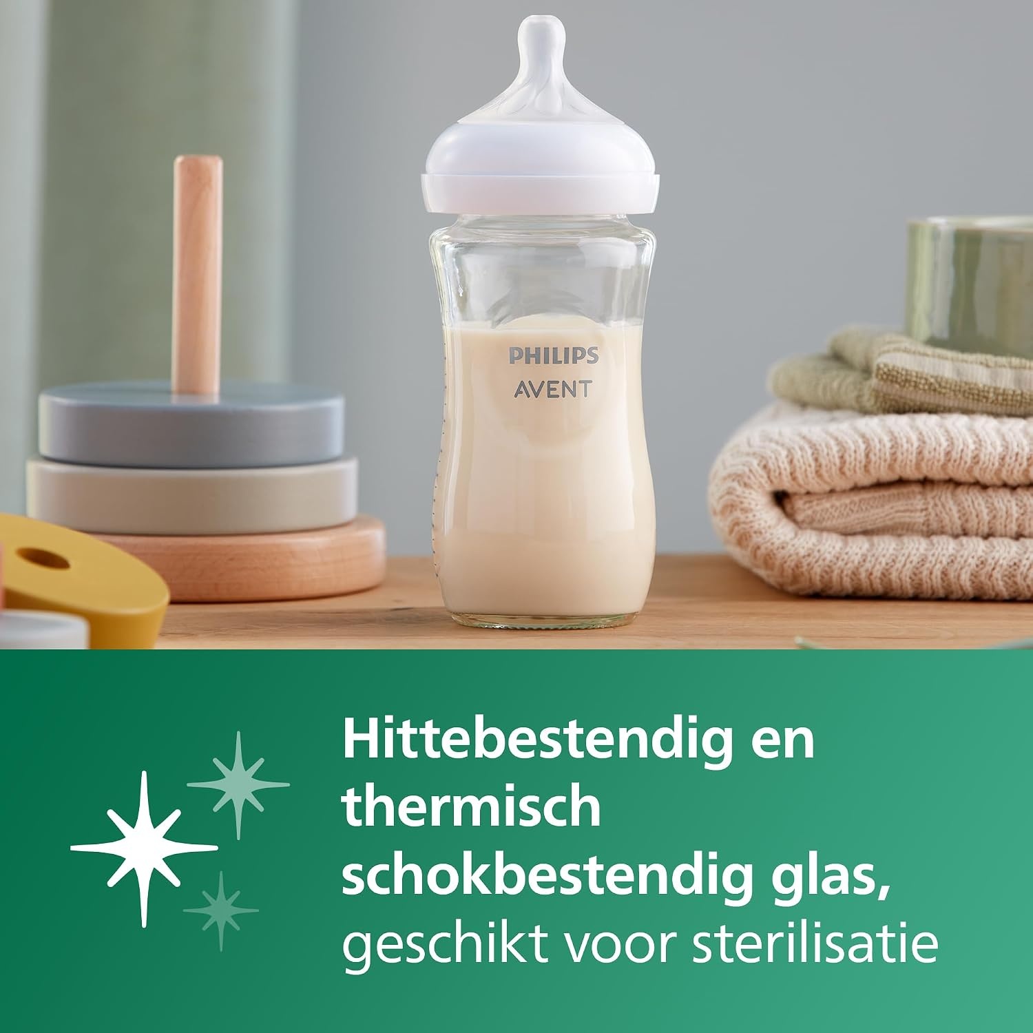 Anti-Kolik Babyflaschen aus Glas 2x240ml - bis zu 25,9% sparen