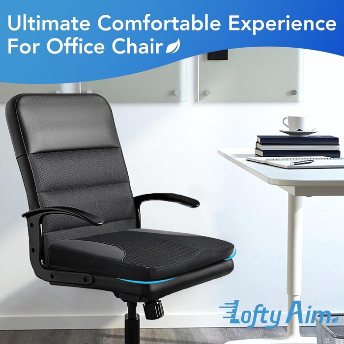 Ergonomisches Memory-Schaum Sitzkissen - Bis zu 61% Rabatt auf Rückläufer