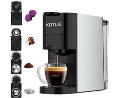 Kotlie 4-in-1 Kaffeemaschine: Espresso & Kapseln - jetzt bis zu 40% günstiger