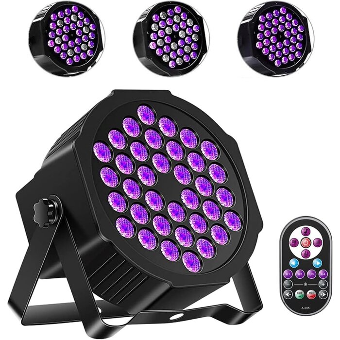 UV Blacklight DMX512 Scheinwerfer 72W - Party-Strahler - bis zu 32,3% Rabatt