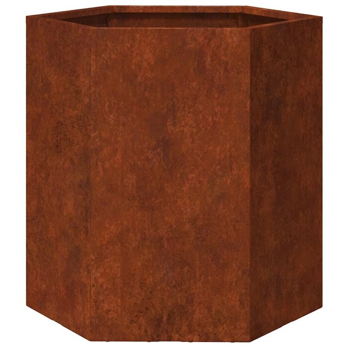 Moderner Cortenstahl Pflanzkübel 40x40x45cm - Jetzt bis zu 32,1% sparen