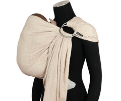 Ergonomischer Ringsling aus Baumwolle & Leinen - bis zu 40% günstiger