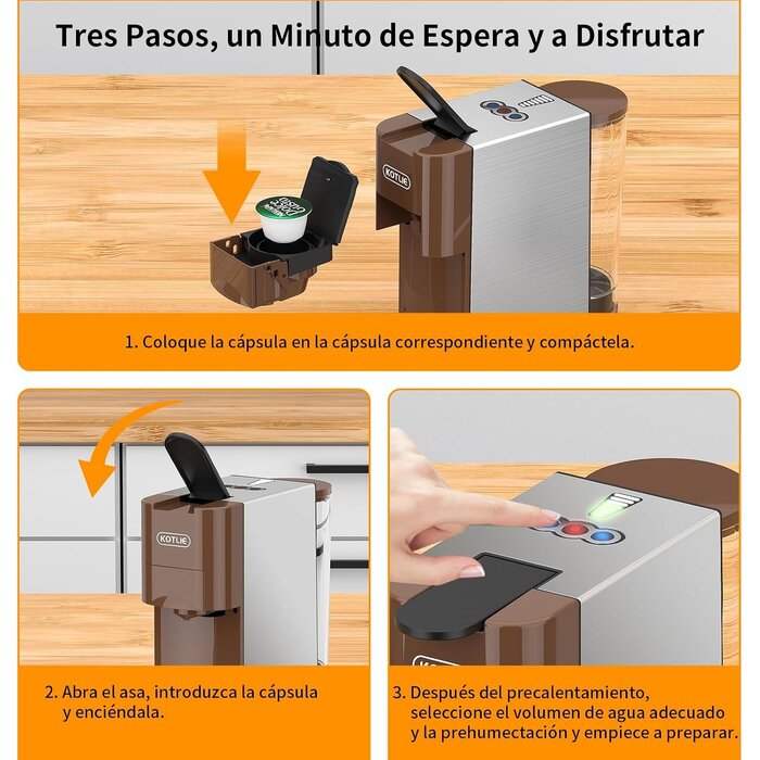 5-in-1 Kaffeemaschine 19 Bar - Jetzt bis zu 33,8% Rabatt sichern!