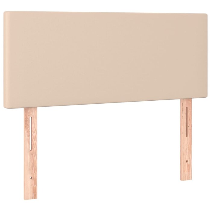 Vidaxl Bettkopfteil 100x88 cm Kunstleder Cappuccino - Jetzt bis zu 70% günstiger