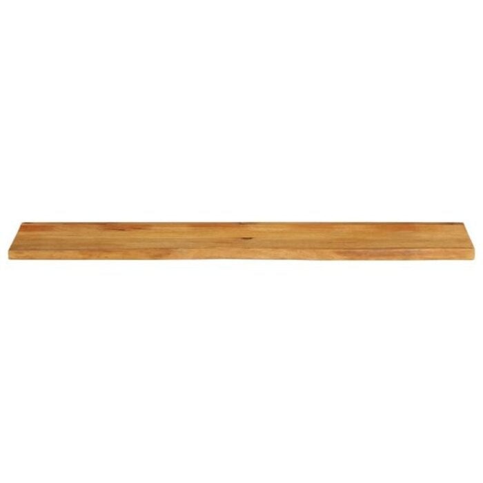 Massive Mangoholz-Tischplatte Naturkante 180x30 cm - bis zu 34 % reduziert