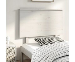 Vidaxl Kopfteil aus massivem Kiefernholz, Weiß, 94x82,5 cm - bis zu 53% reduziert
