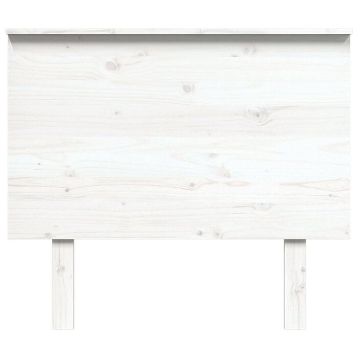 Vidaxl Kopfteil aus massivem Kiefernholz, Weiß, 94x82,5 cm - bis zu 53% reduziert