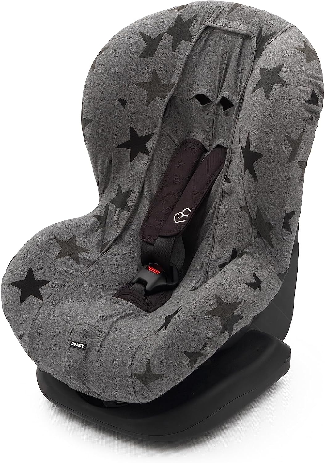 Universeller Autositzbezug Gruppe 1+ (9-18kg) - Graue Sterne - bis zu 30,8% Rabatt