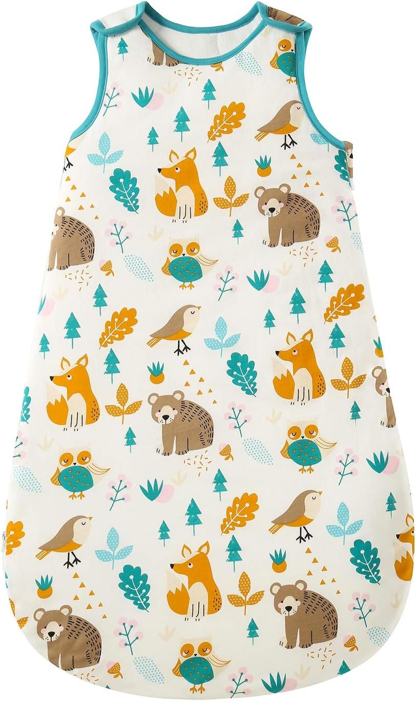 Babyschlafsack 2.5 TOG Tiermotiv aus Baumwolle - Jetzt bis zu 58% reduziert