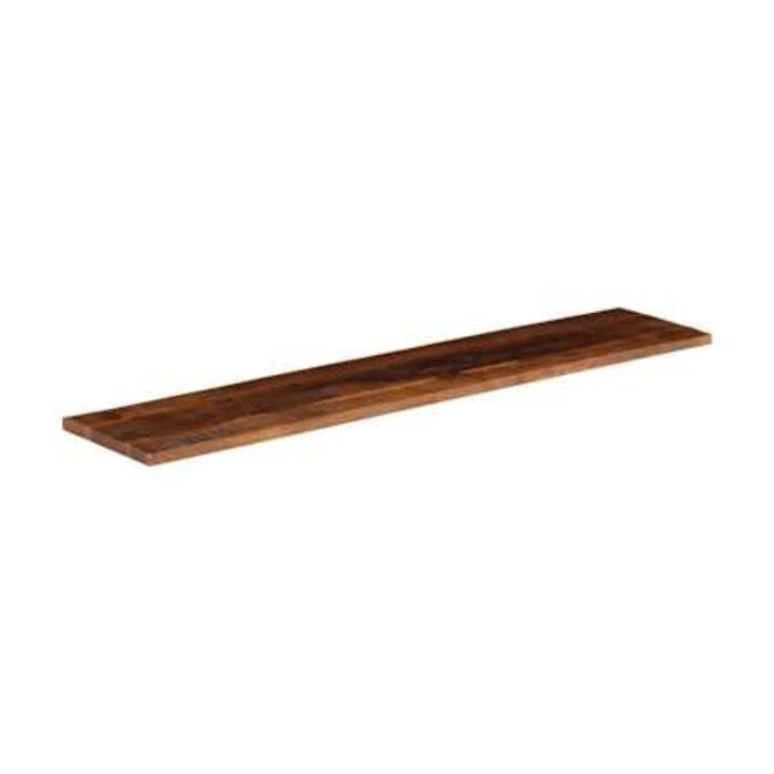 Massivholz-Tischplatte Altholz 140x30x3,8 cm - bis zu 33,5% Rabatt