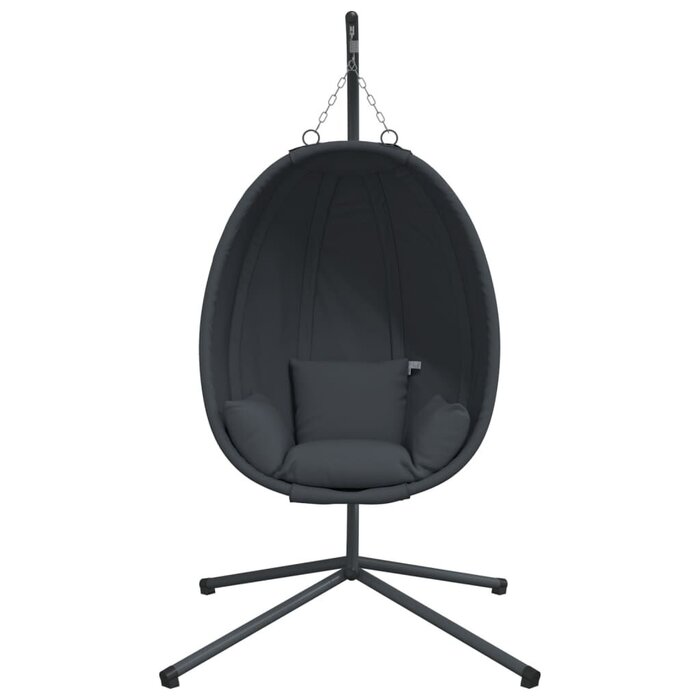 Hängesessel mit Stahlgestell Anthrazit - bis zu 34,4 % Rabatt