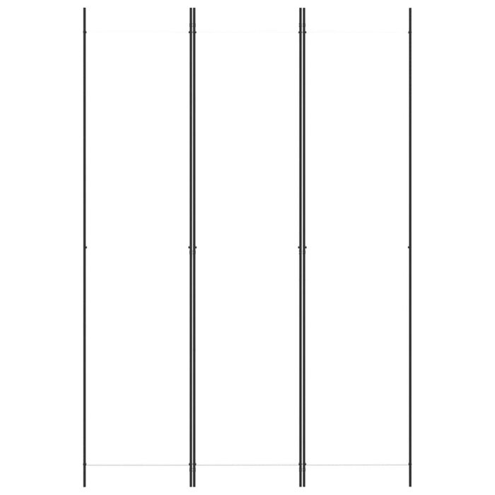 3-teiliger Raumteiler 150x220 cm Weiß - jetzt bis zu 31,9% sparen