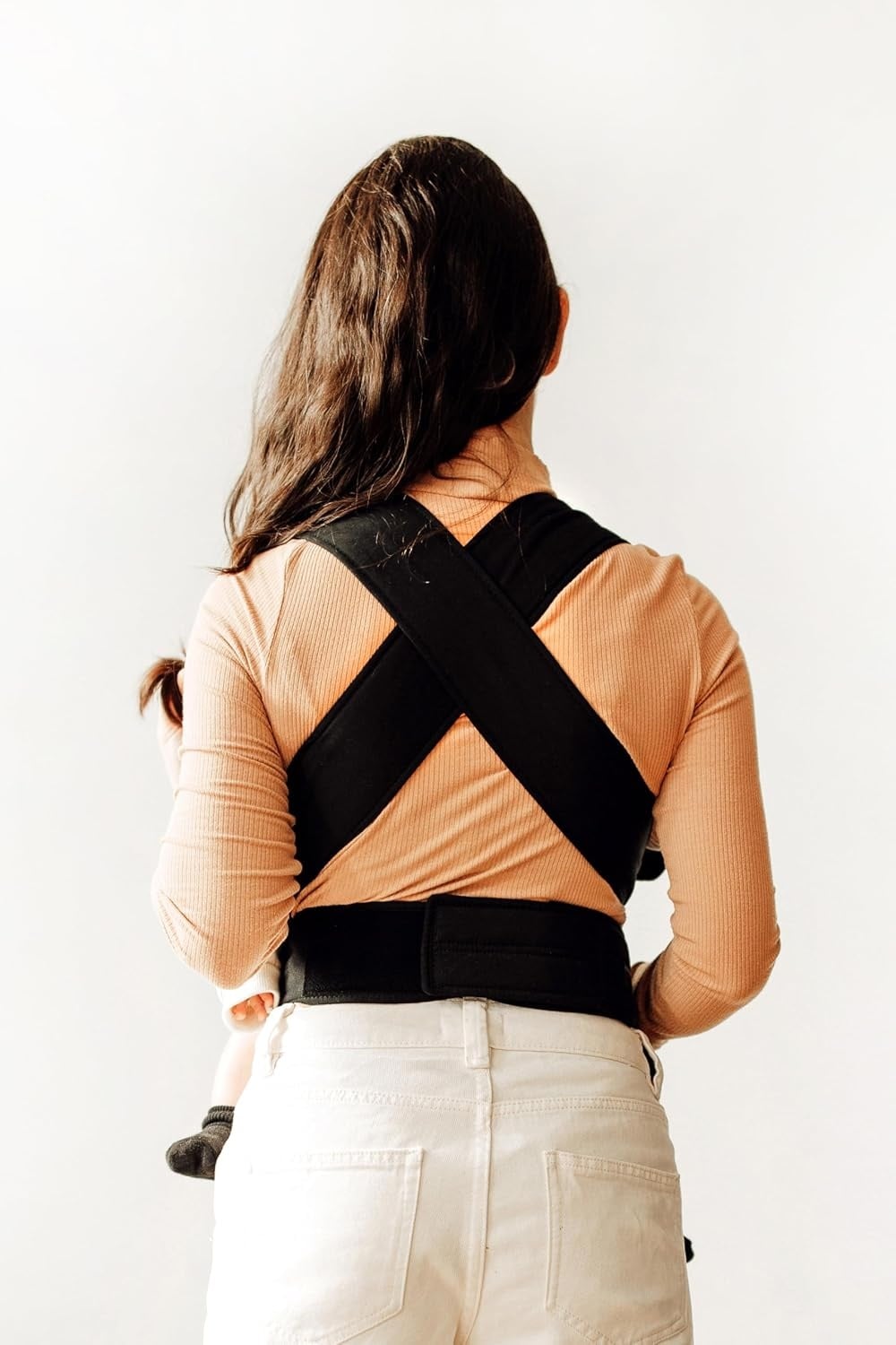 Ergonomische Babytrage aus Bio-Baumwolle - Schwarz XL - bis zu 63% günstiger