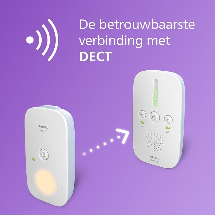 DECT-Babyphone mit Nachtlicht - 330m Reichweite - bis zu 33% reduziert