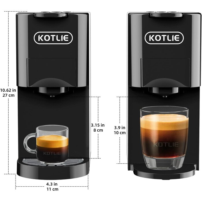 5-in-1 Kapsel-Kaffeemaschine - Flexibler Kaffeegenuss bis zu 33,8% günstiger