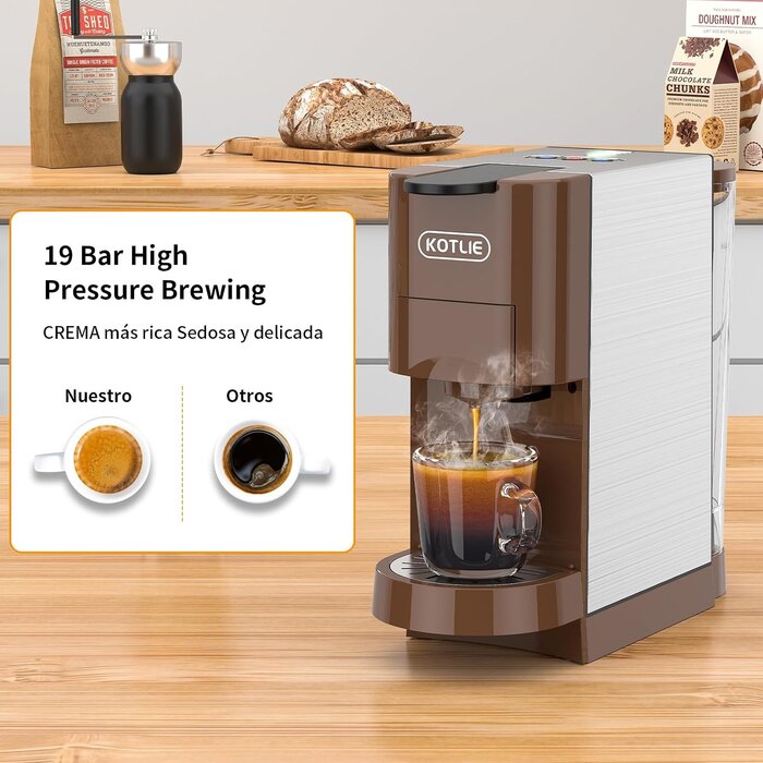 5-in-1 Kaffeemaschine: Vielseitiger Kaffeegenuss - bis zu 33,8% Rabatt