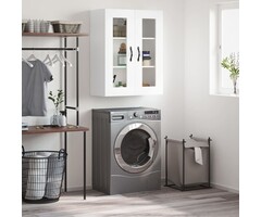 Vidaxl Eleganter Wandschrank Weiß 69,5x34x90 cm - Outlet mit bis zu 74% Rabatt