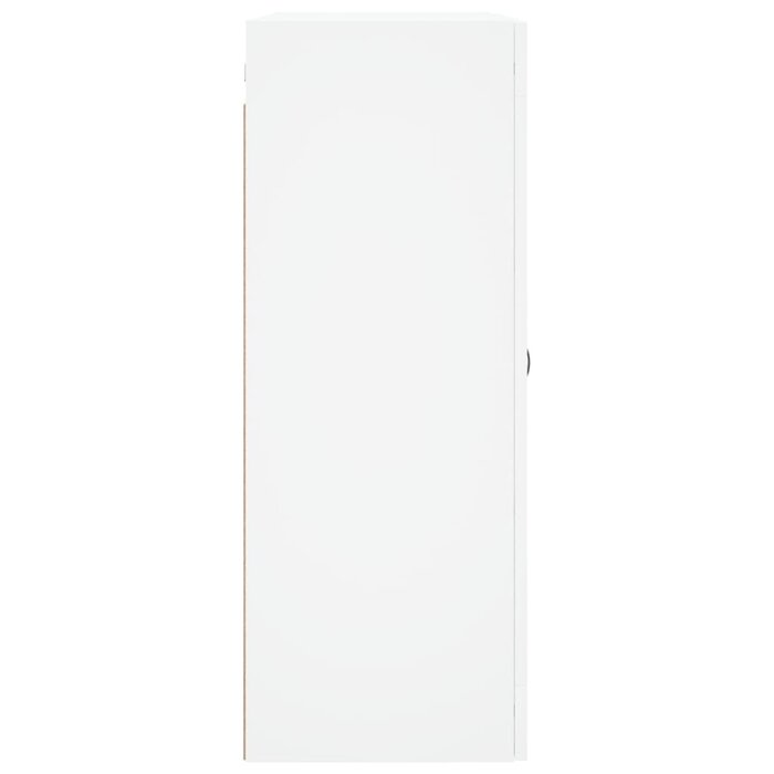 Vidaxl Eleganter Wandschrank Weiß 69,5x34x90 cm - Outlet mit bis zu 74% Rabatt