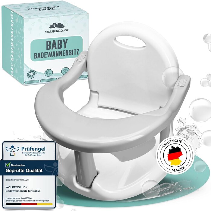 Ergonomischer Baby-Badesitz, klappbar - bis zu 57 % sparen!