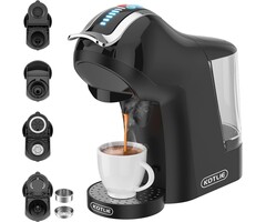 Kotlie 5-in-1 Kaffeemaschine: Kapseln & Pulver - bis zu 33,8 % Rabatt