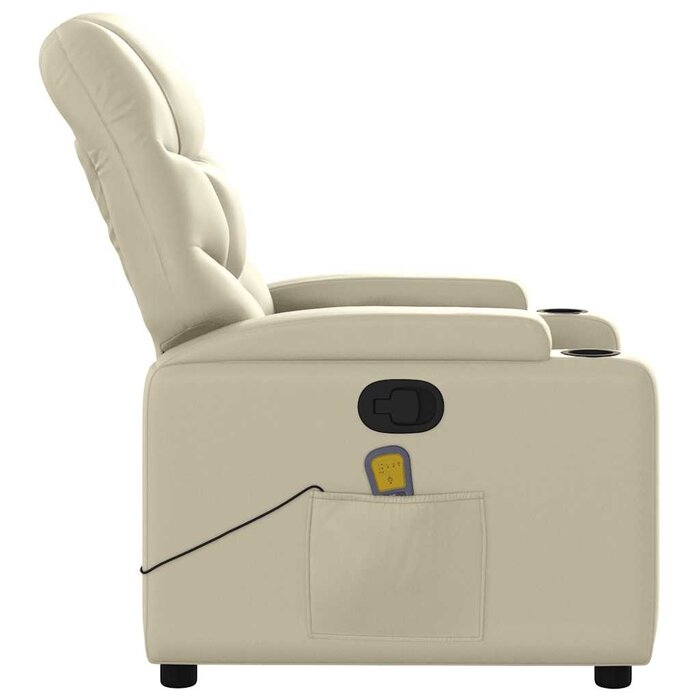 Verstellbarer Massagesessel in Creme - bis zu 34,5 % Rabatt im Outlet