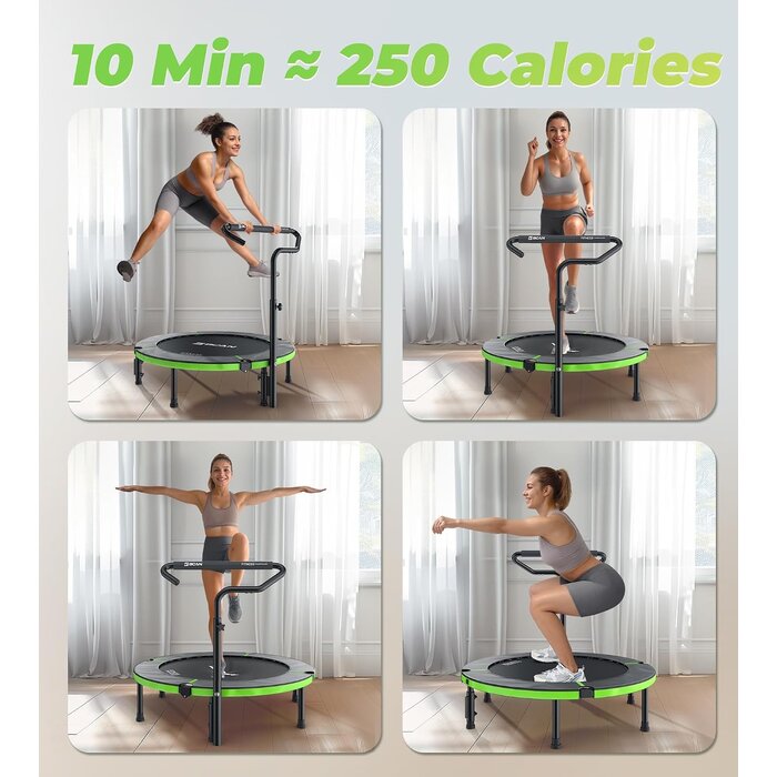 Fitness-Minitrampolin klappbar 102cm - bis zu 29,1% günstiger