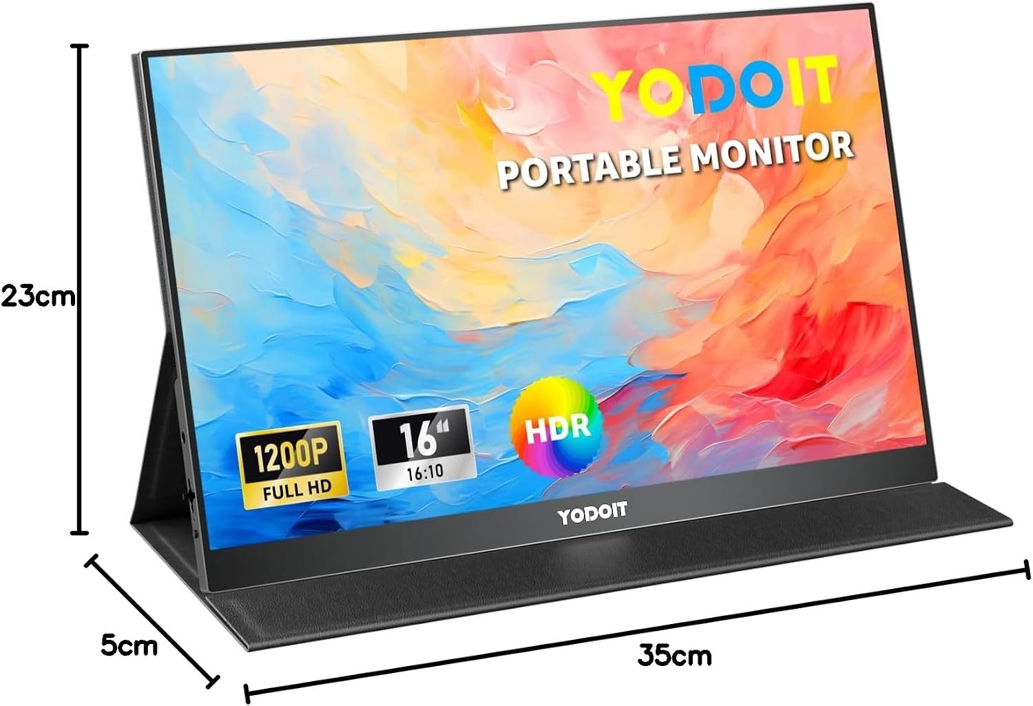 Tragbarer 16 Zoll FHD IPS Monitor - Jetzt bis zu 28,9% günstiger sichern